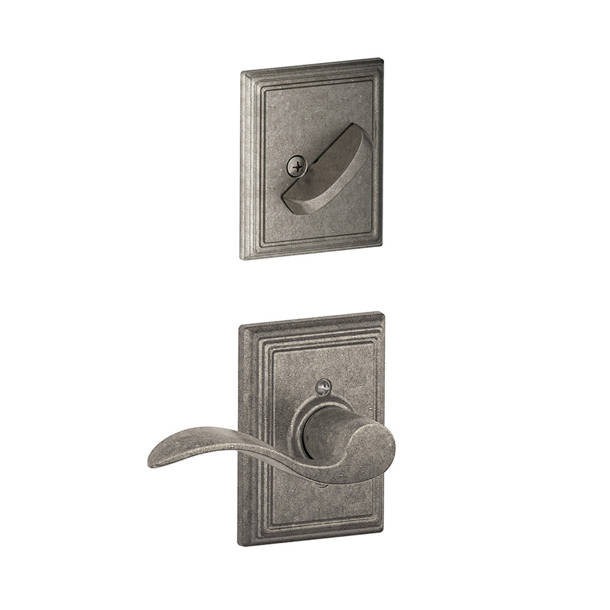 Schlage Addison Handleset with Deadbolt and Door Knob and